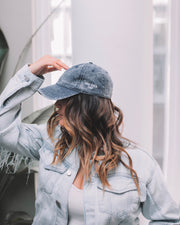 'Bad Hair Day' Denim Dad Hat