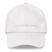 six ft away dad hat