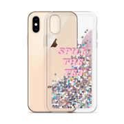 Liquid Glitter 'Spill the Tea' Phone Case