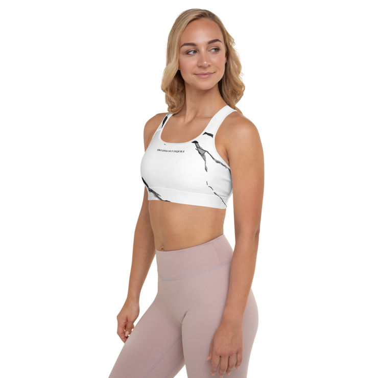 Sweating Out Tequila Padded Sports Bra