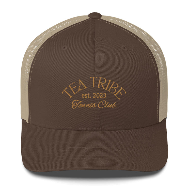 Tea Tribe Tennis Club Trucker Cap