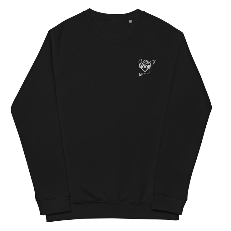MOOD Unisex organic raglan sweatshirt